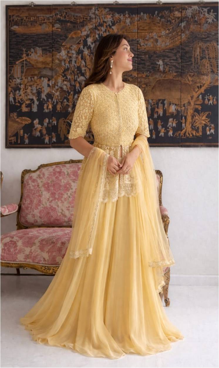 Shirt and Sharara Set