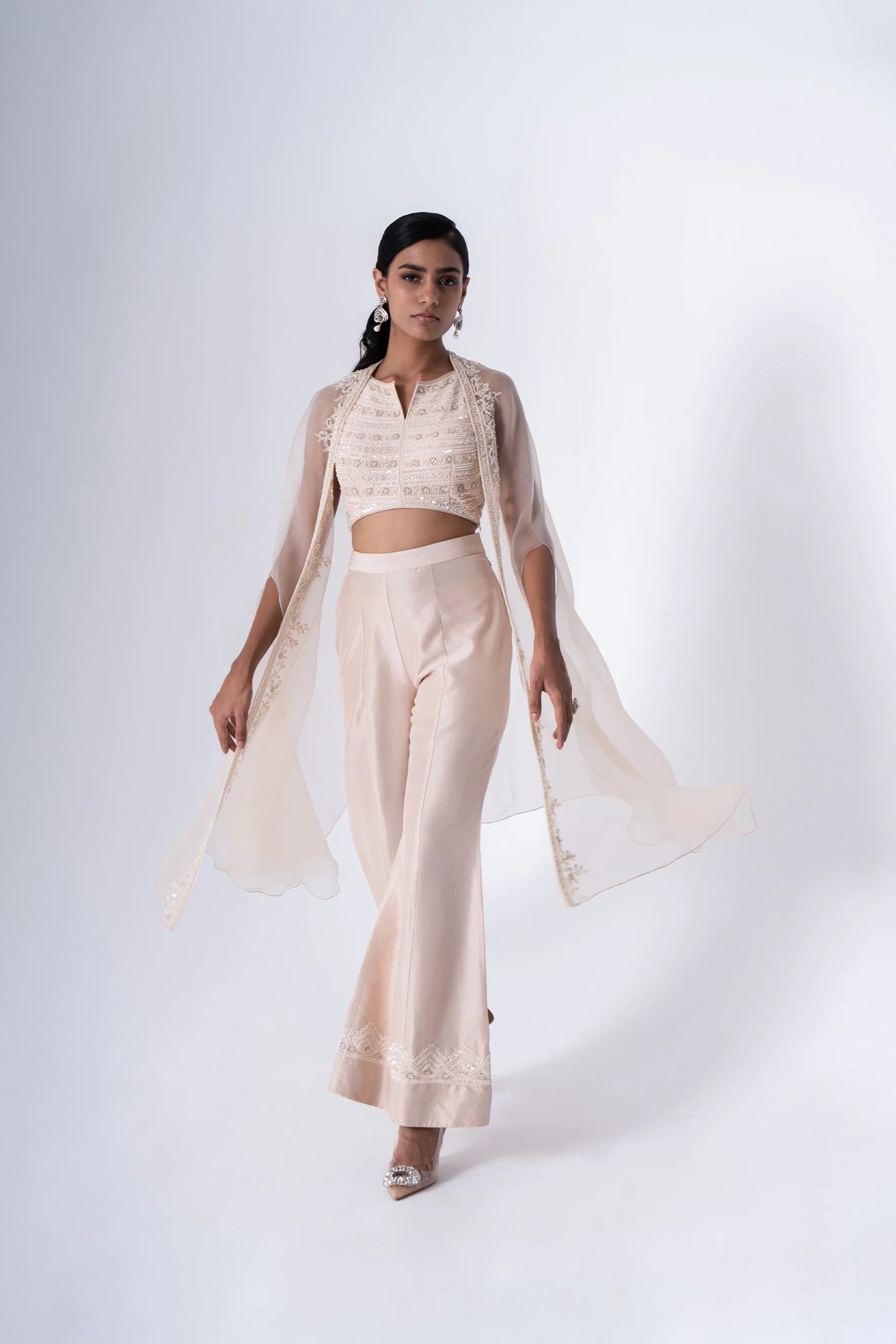 Crop Top & Pant Set - Saisha