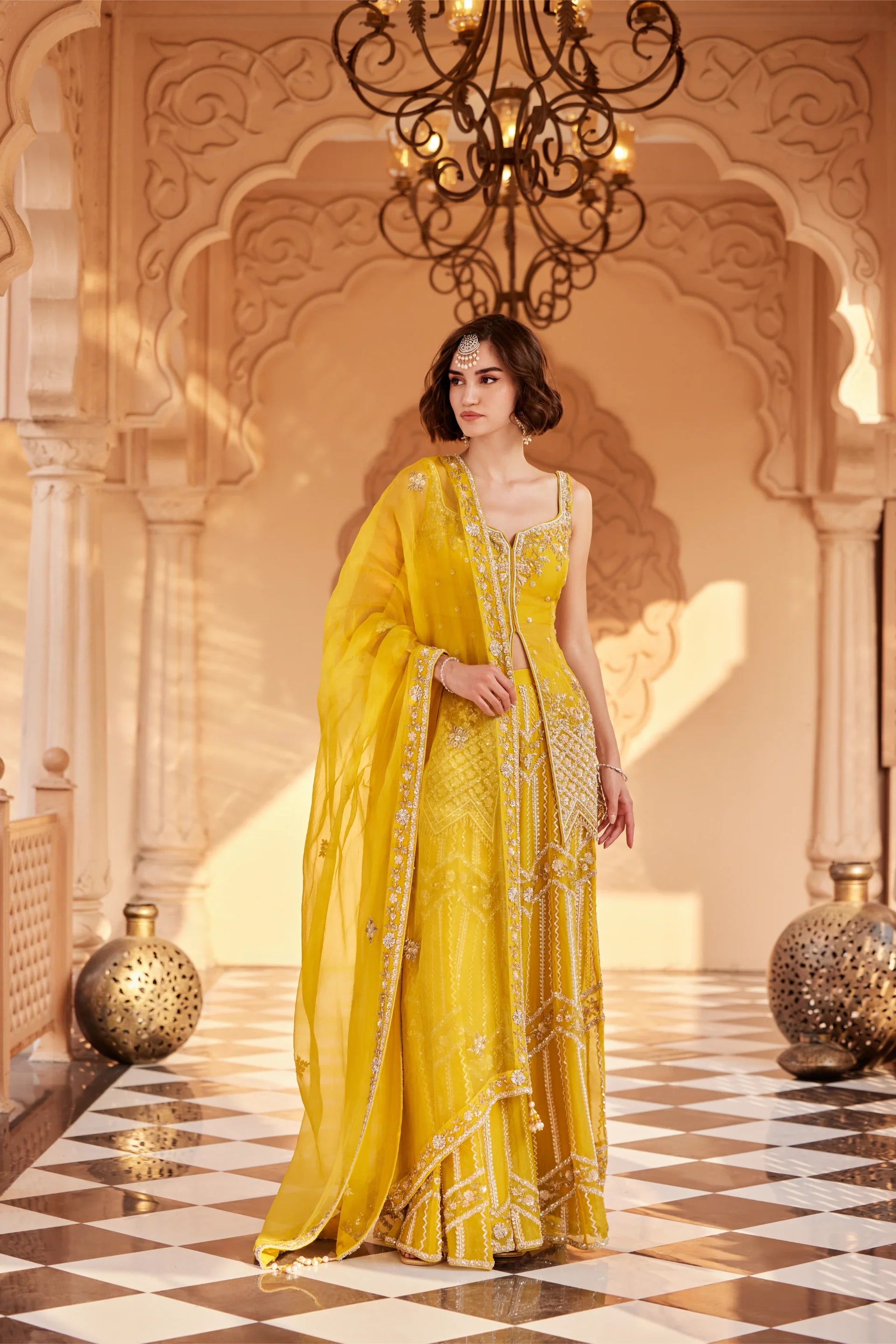 Shirt And Sharara Set - Saisha