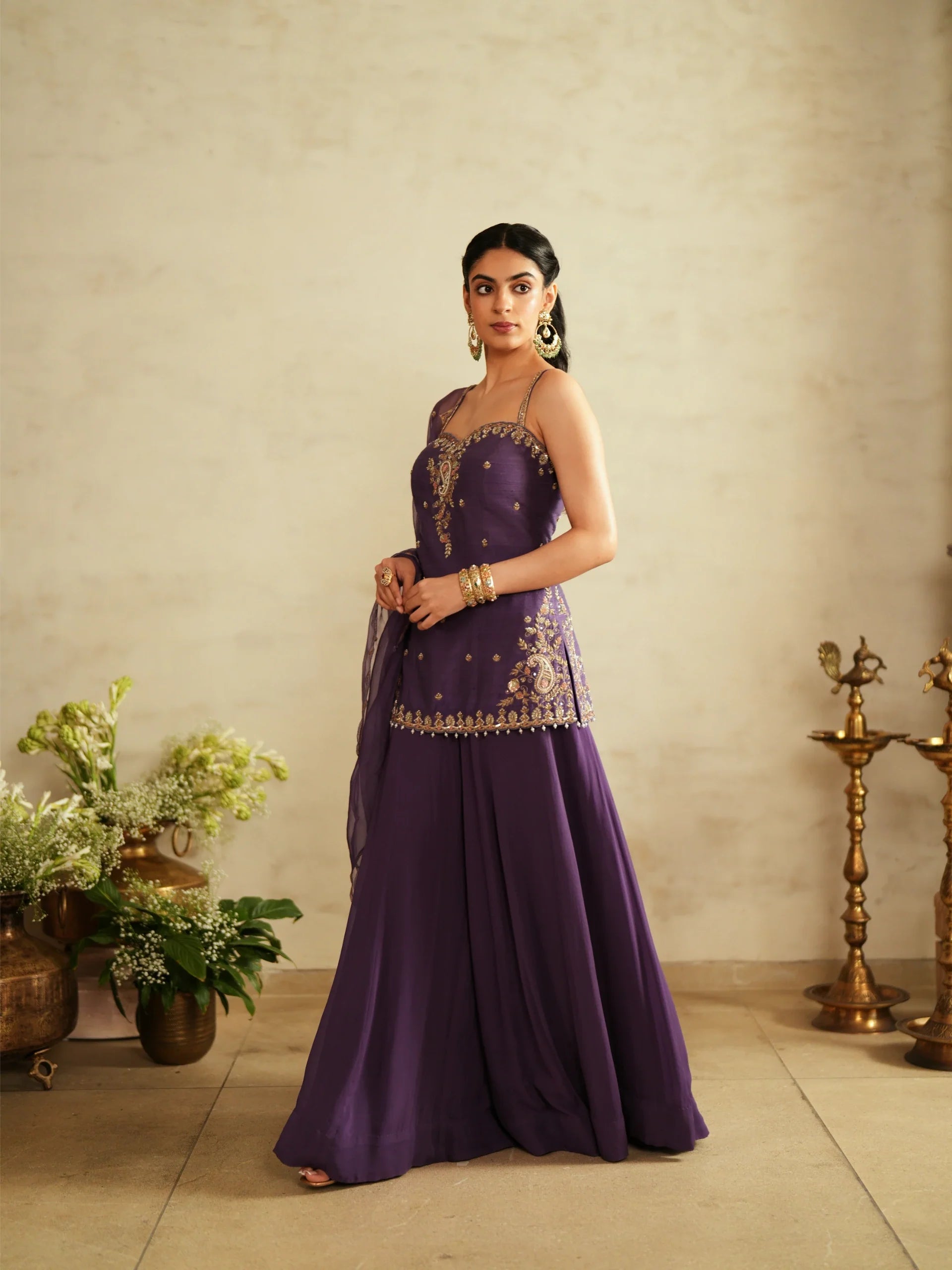 Shirt and Sharara Set - Saisha