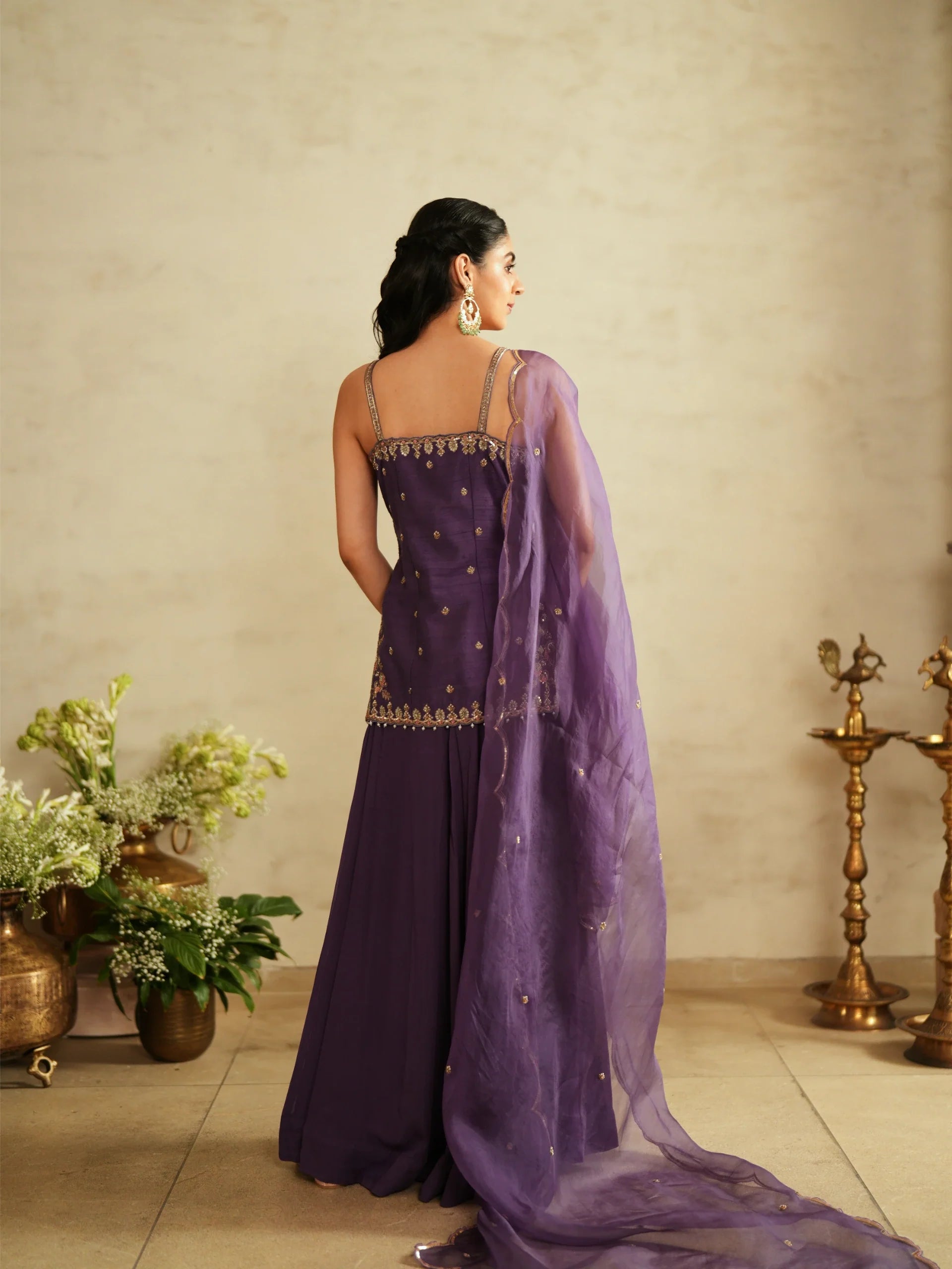 Shirt and Sharara Set - Saisha