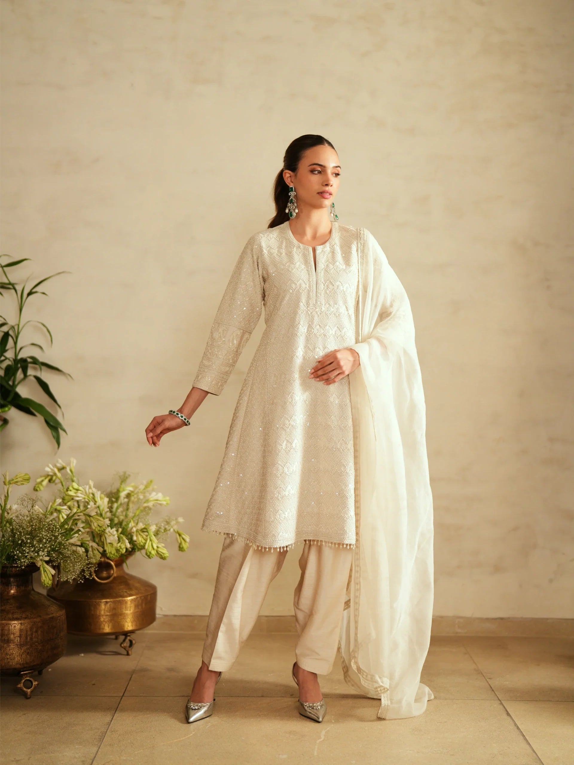 Kurti And Salwar Set - Saisha