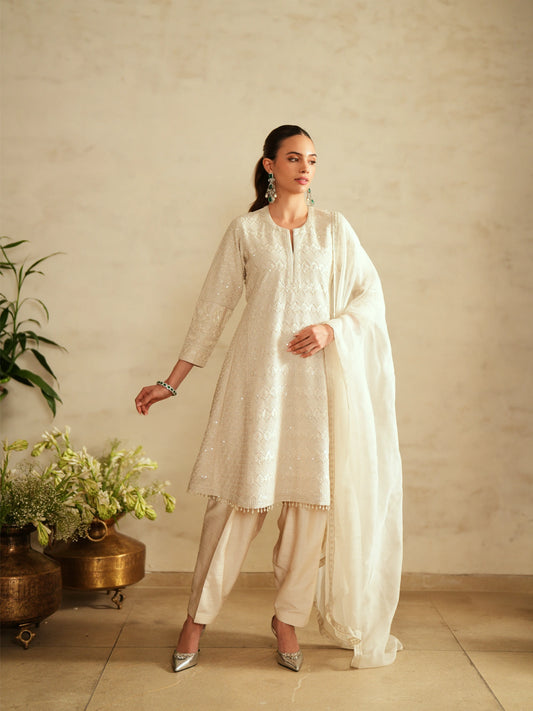 Kurti And Salwar Set - Saisha