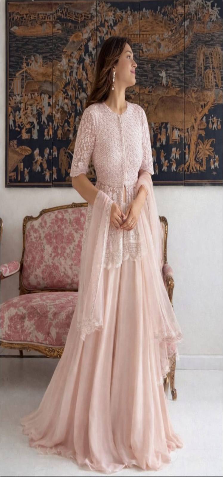 Shirt and Sharara Set