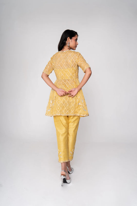 Line Shirt with Trouser - Saisha