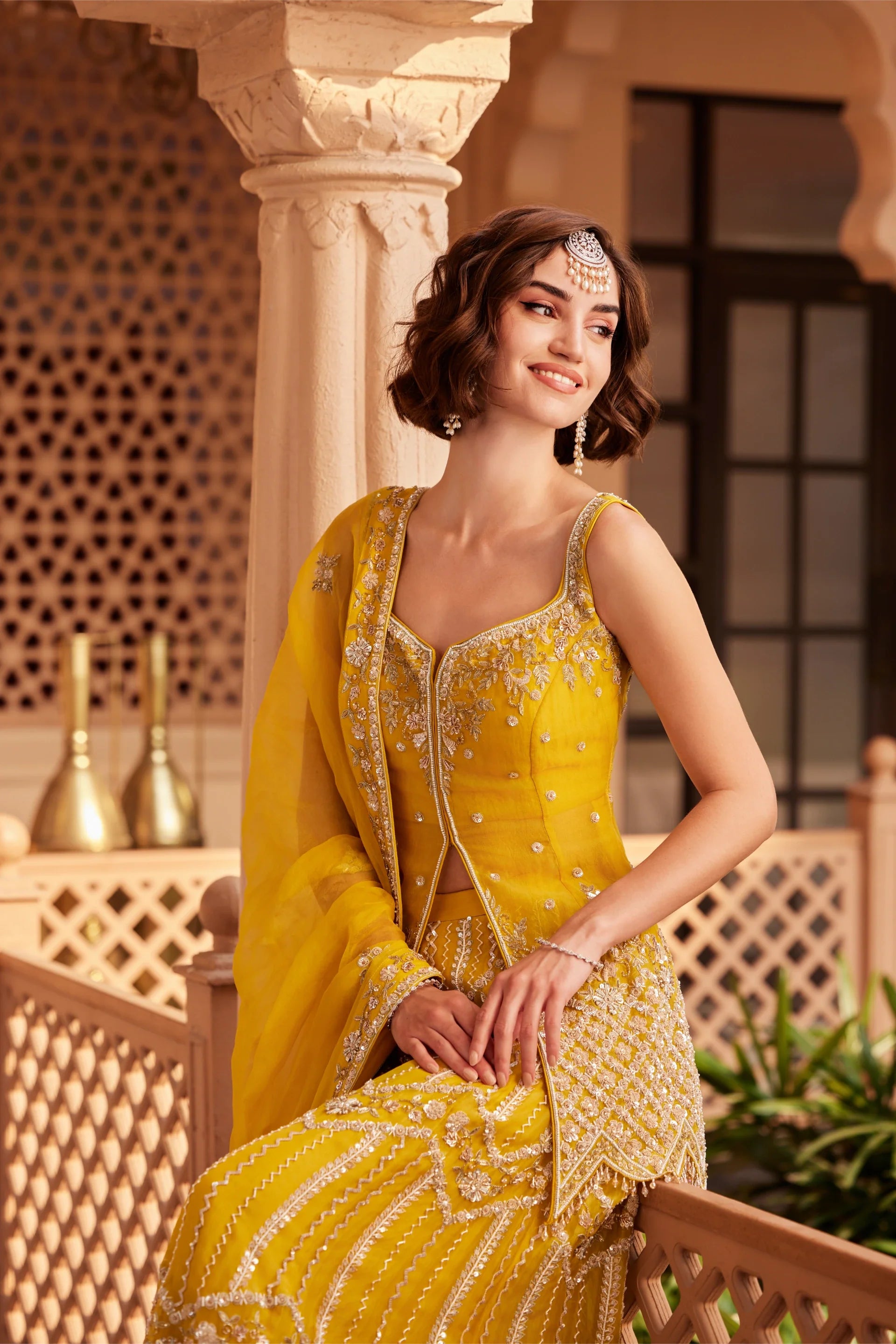 Shirt And Sharara Set - Saisha