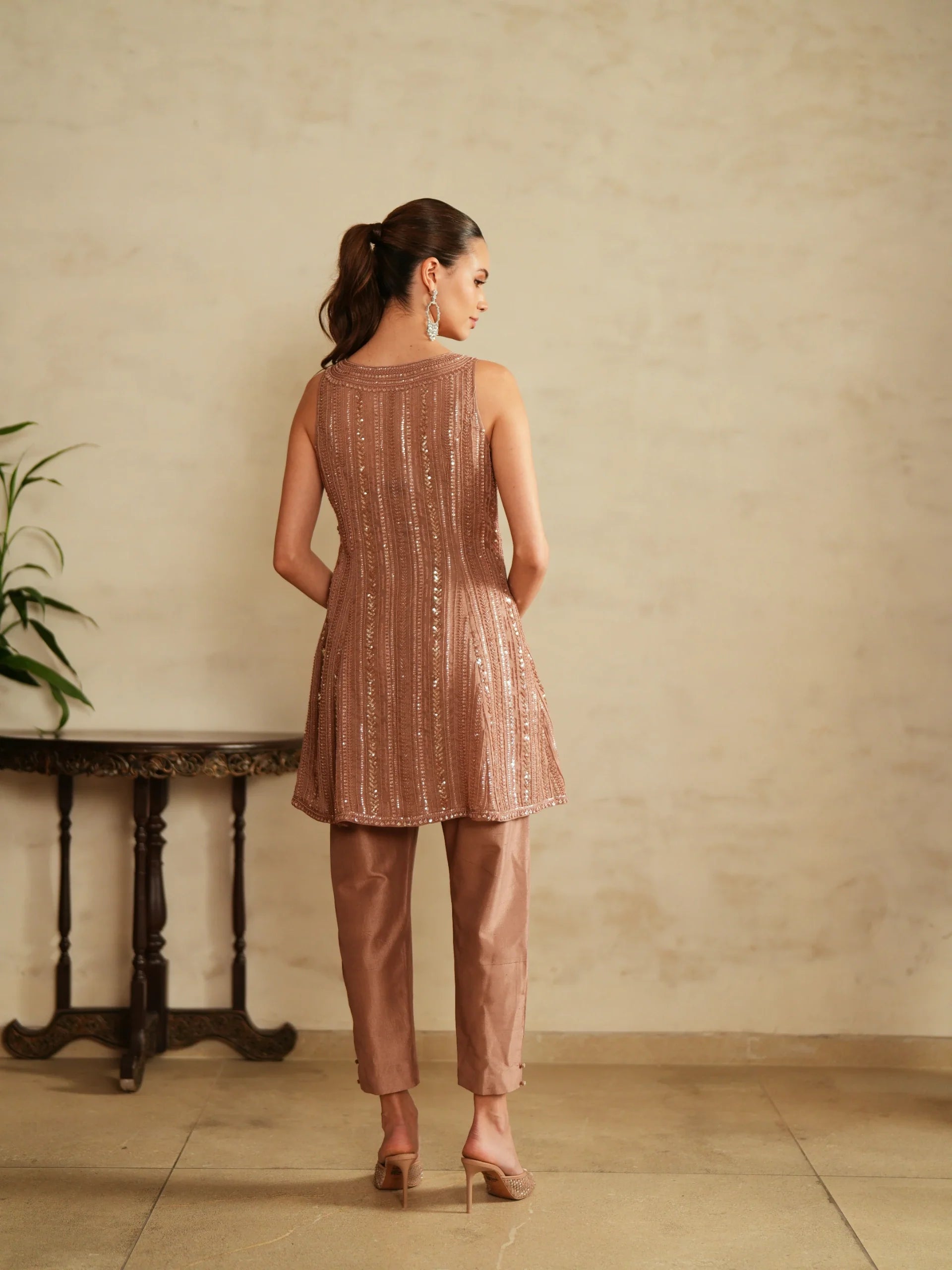 Shirt, Dupatta And Pant Set - Saisha