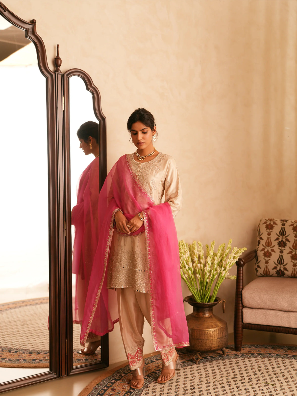 salwar kameej With Dupatta