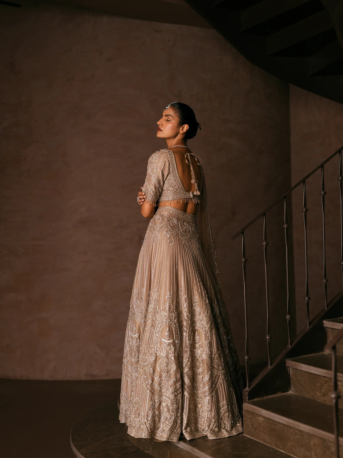 Embroidered Lehenga Choli With Dupatta