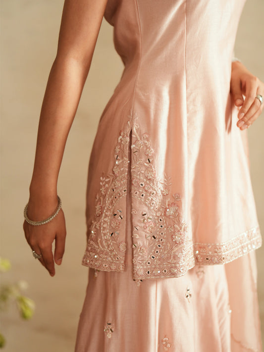 Shirt With Sharara Set