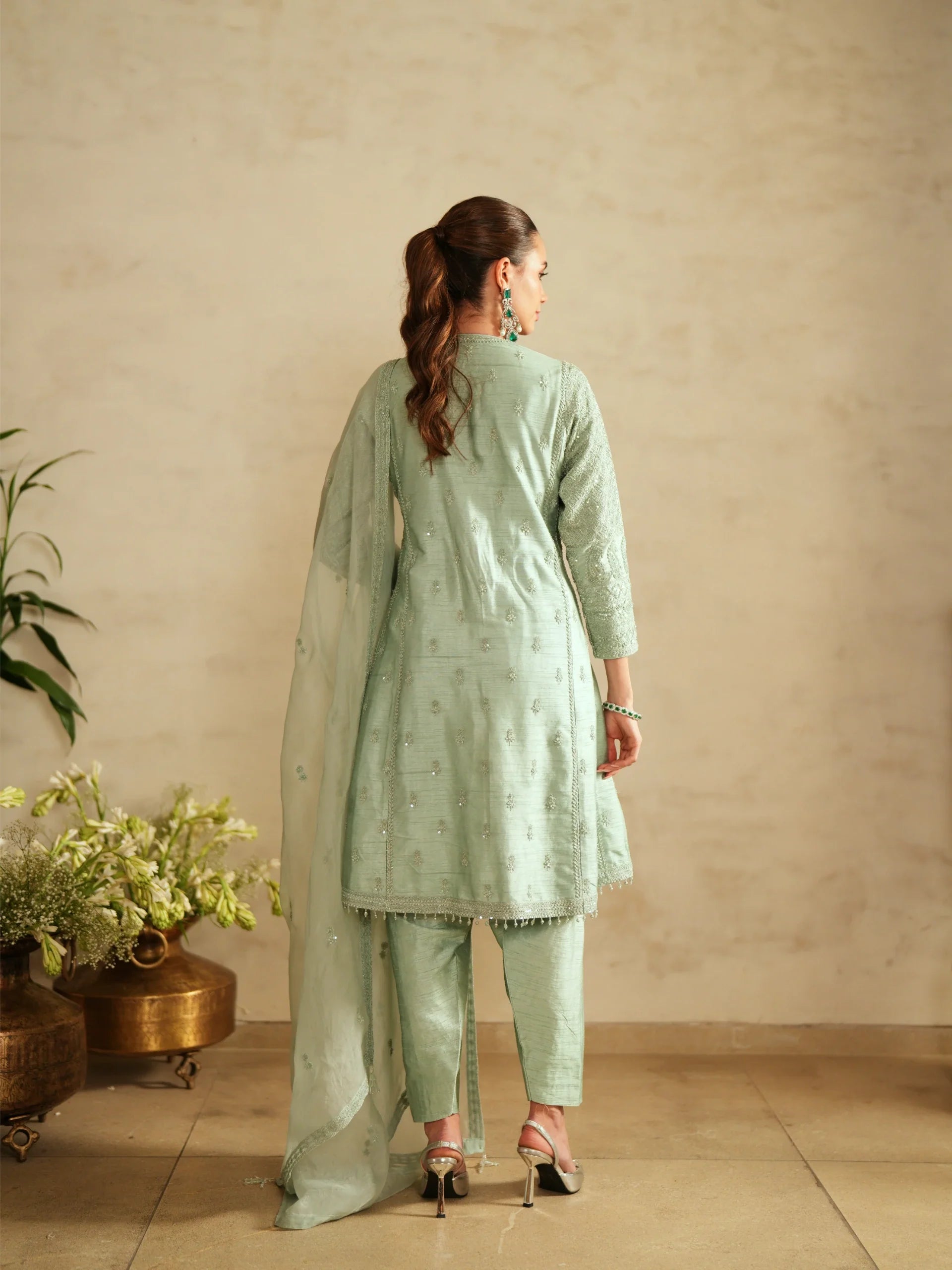 Kurti And Salwar Set - Saisha